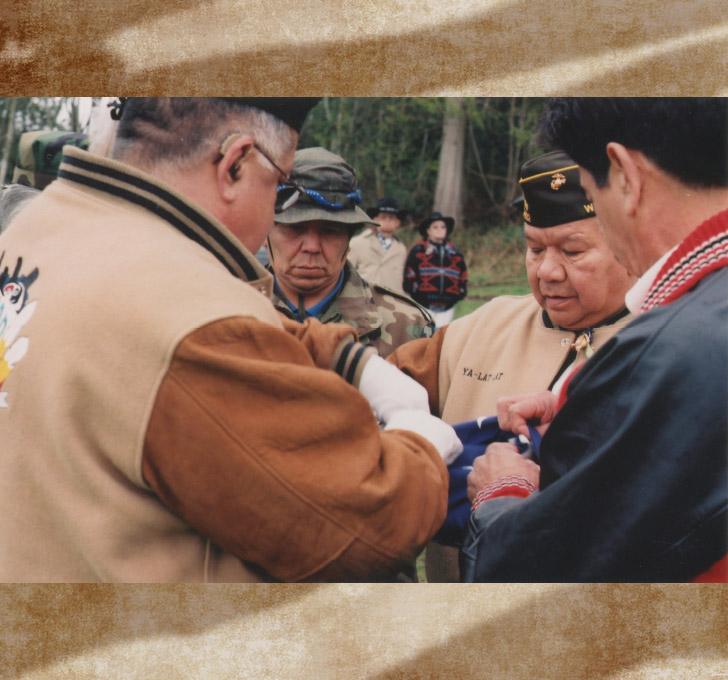 Folding Flag For Funeral