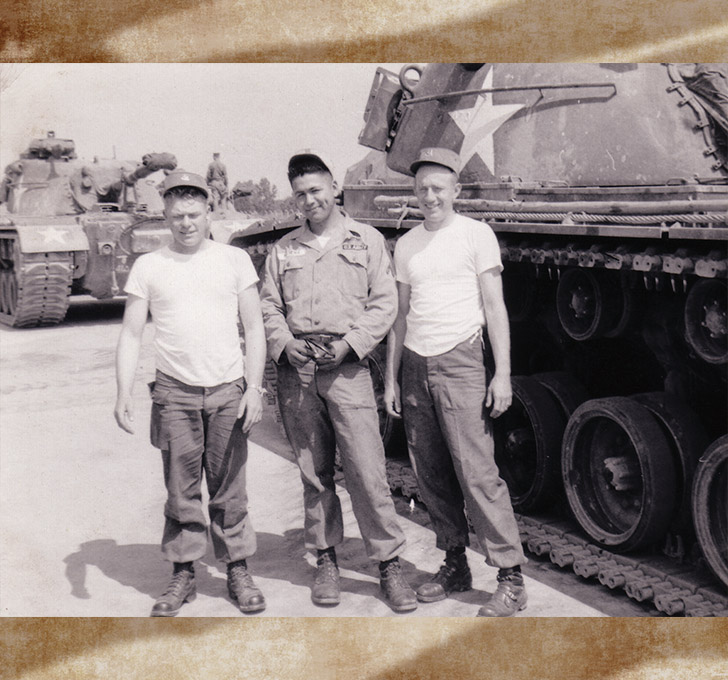 Tulalip Veteran Myron Fryberg and two other men