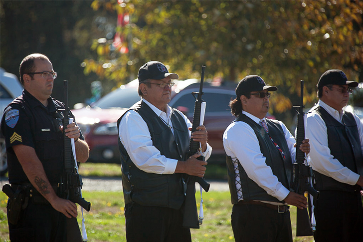 Tulalip Veterans helps veterans with services and coordination of activities – photo of honor guard 6
