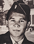 Tulalip Veteran - a photo of PVT Kenneth V. Moses, Sr.